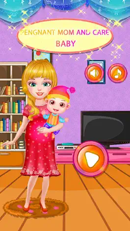 Game screenshot Pregnant mom and care baby apk