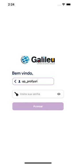 Game screenshot Galileu - App Professor apk