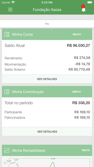 Fundação Itaúsa Screenshot