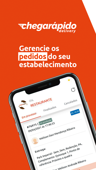 Parceiro Chegarápido Screenshot