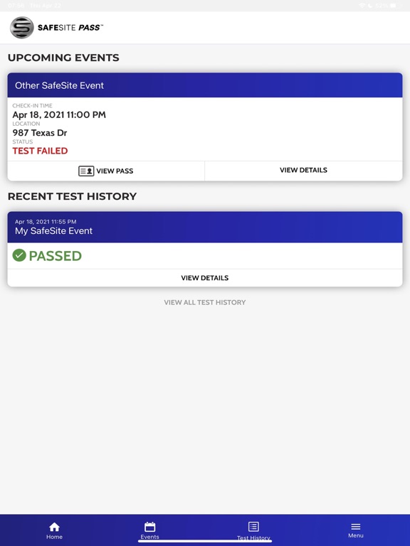 Screenshot #6 pour SafeSite PASS