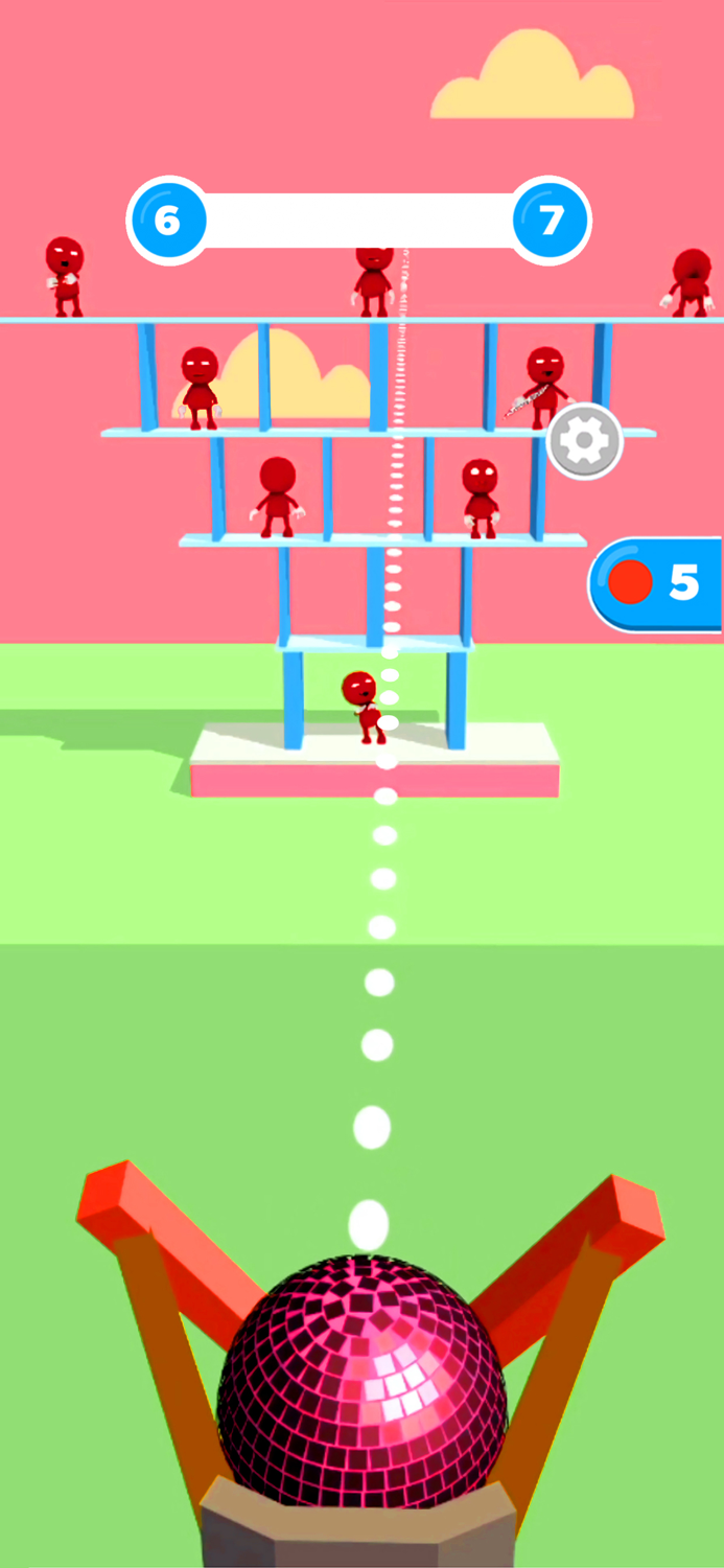 Slingshot Smash Shooting Game