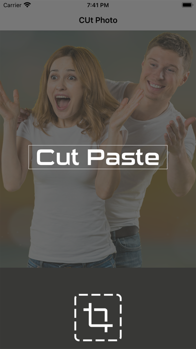 Photo Cut Paste Editor Screenshot