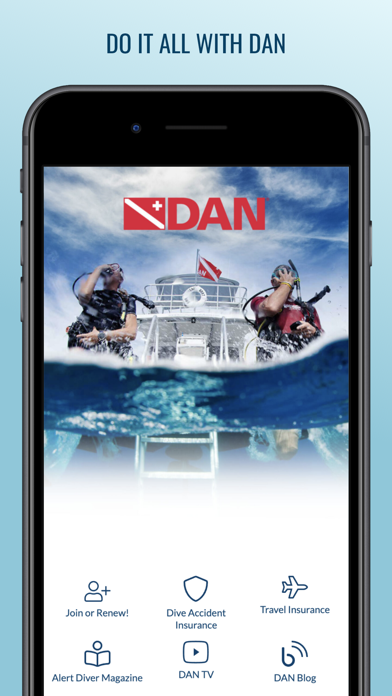 Divers Alert Network Screenshot