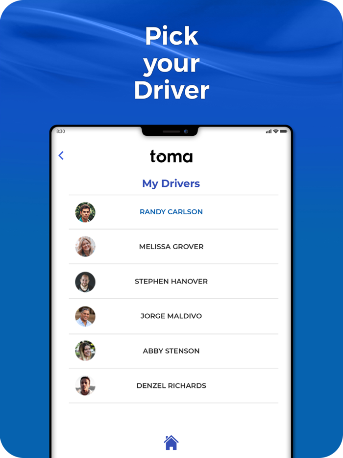 TOMA - Ride Scheduling