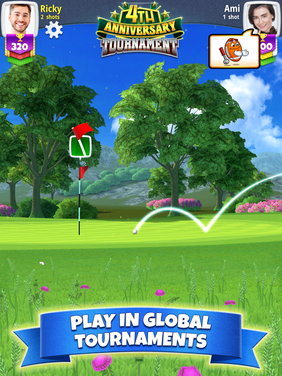 Golf Clash iPad app afbeelding 4