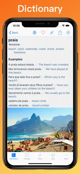 Game screenshot Portuguese Dictionary + © mod apk