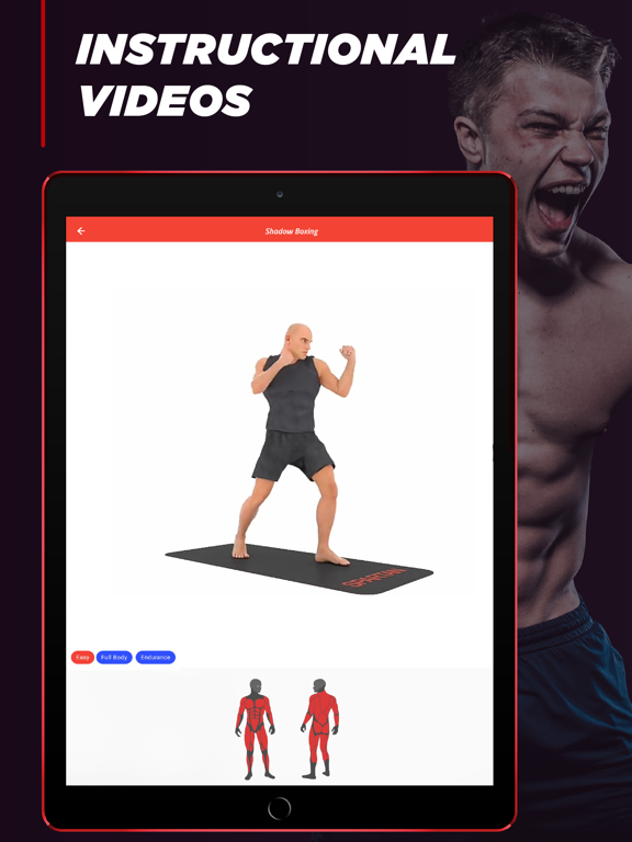Spartan MMA & HIIT Workouts iPad screenshot 4 - Health & Fitness app