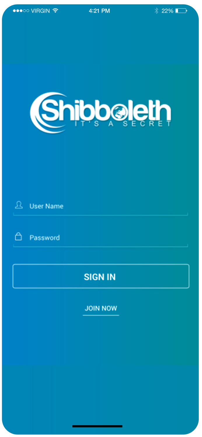 Shibboleth Food Journal