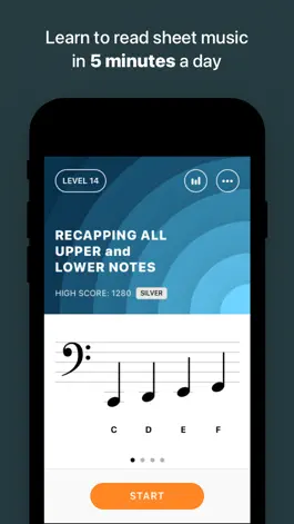 Game screenshot Flourish: Music Note Trainer apk