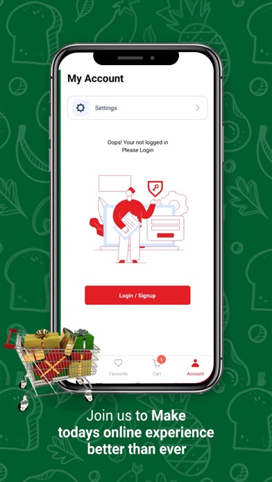 MK Foods Screenshot