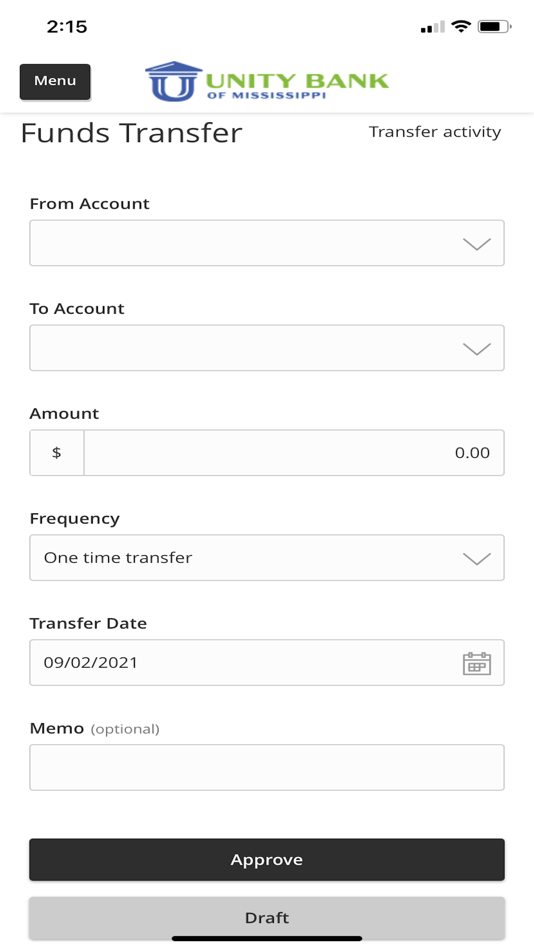 #2. Unity Bank of Mississippi (iOS) 由: Unity Bank of Mississippi