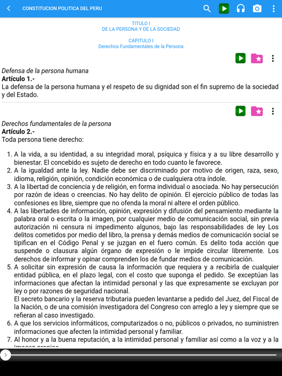 Screenshot #6 pour LeyApp.pe