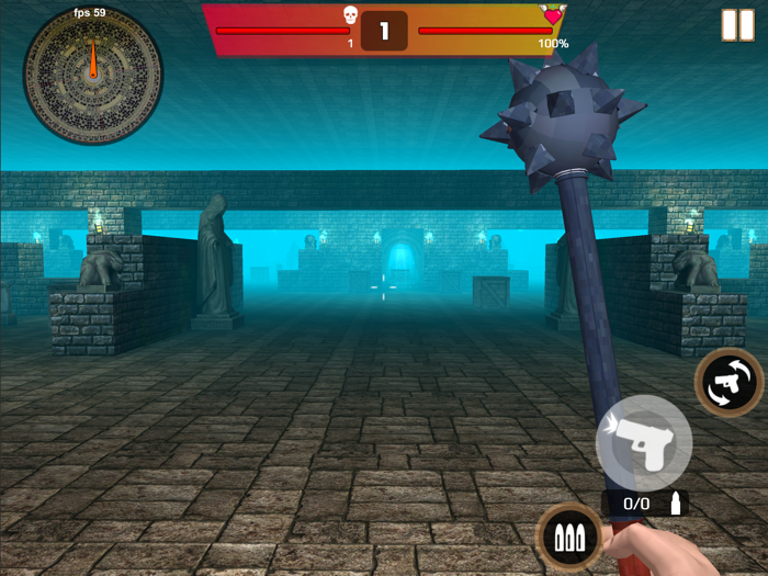 Gun War Skeletons Shooting