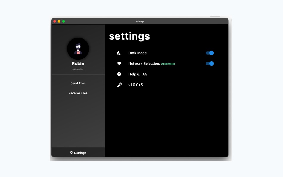 #4. Xdrop - File Transfer (macOS) 由: Project X Co