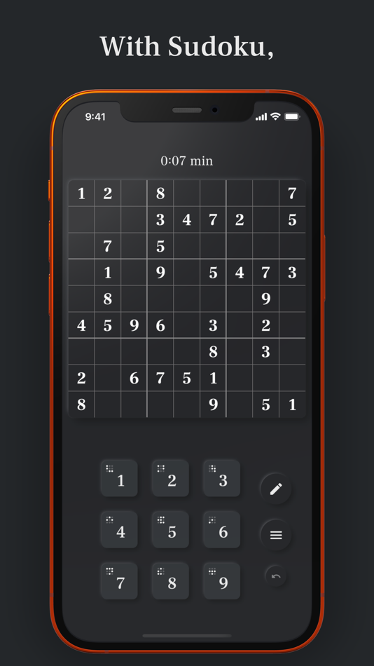 #5. SudoKoi: Smart & Clean Sudoku (macOS) Podle: Fabian Zwick
