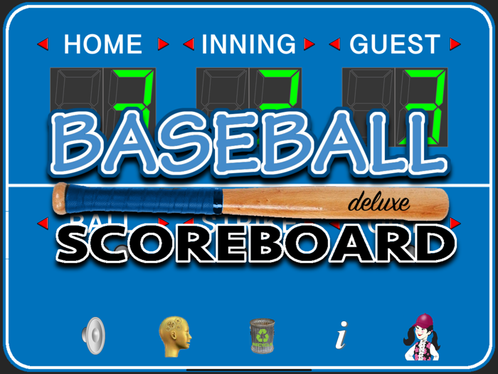 Baseball Scoreboard Deluxe
