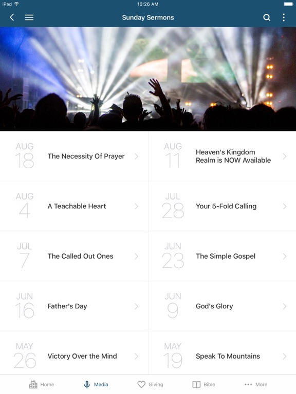 Screenshot #6 pour River Church - Bozeman