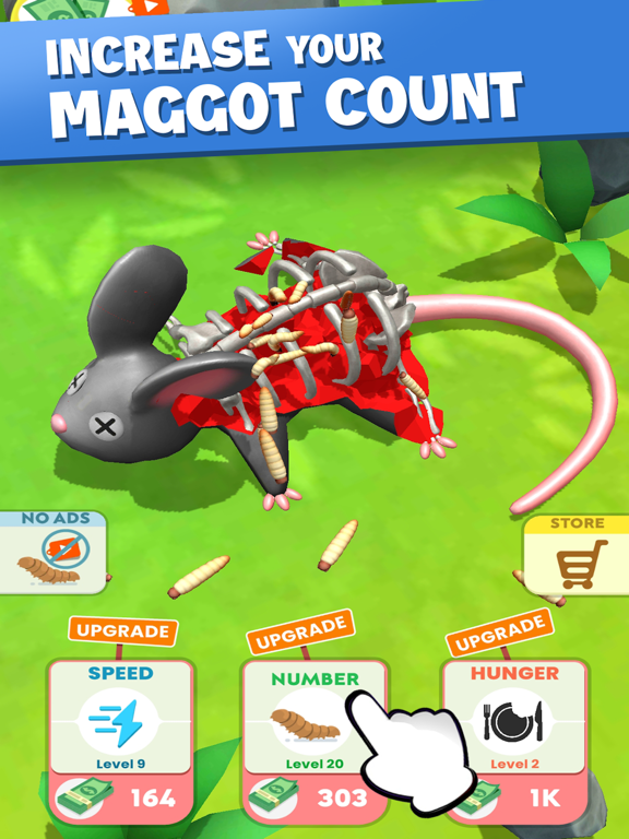 iPad Image of Idle Maggots - Simulator Game