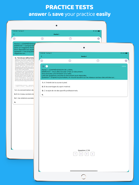 Screenshot #5 pour Prep DELF TCF - Learn French