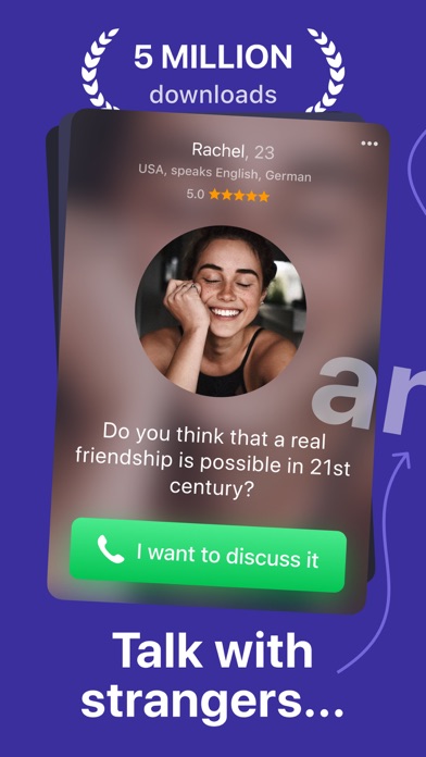 Wakie Chat: Talk to Strangers Screenshot