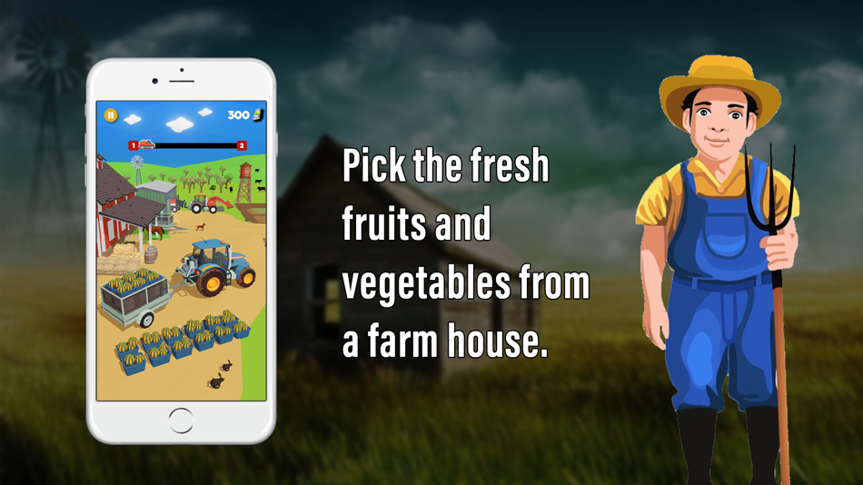 #1. Market Run: Farm Delivery (iOS) 由: Asif Naeem