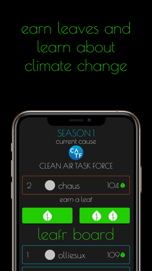 #2. leafr - Help Save the Outdoors (iOS) 由: Christopher Haas