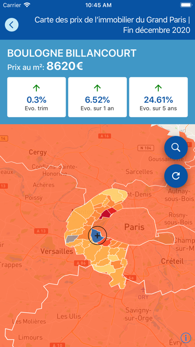 Immobilier Notaires Screenshot