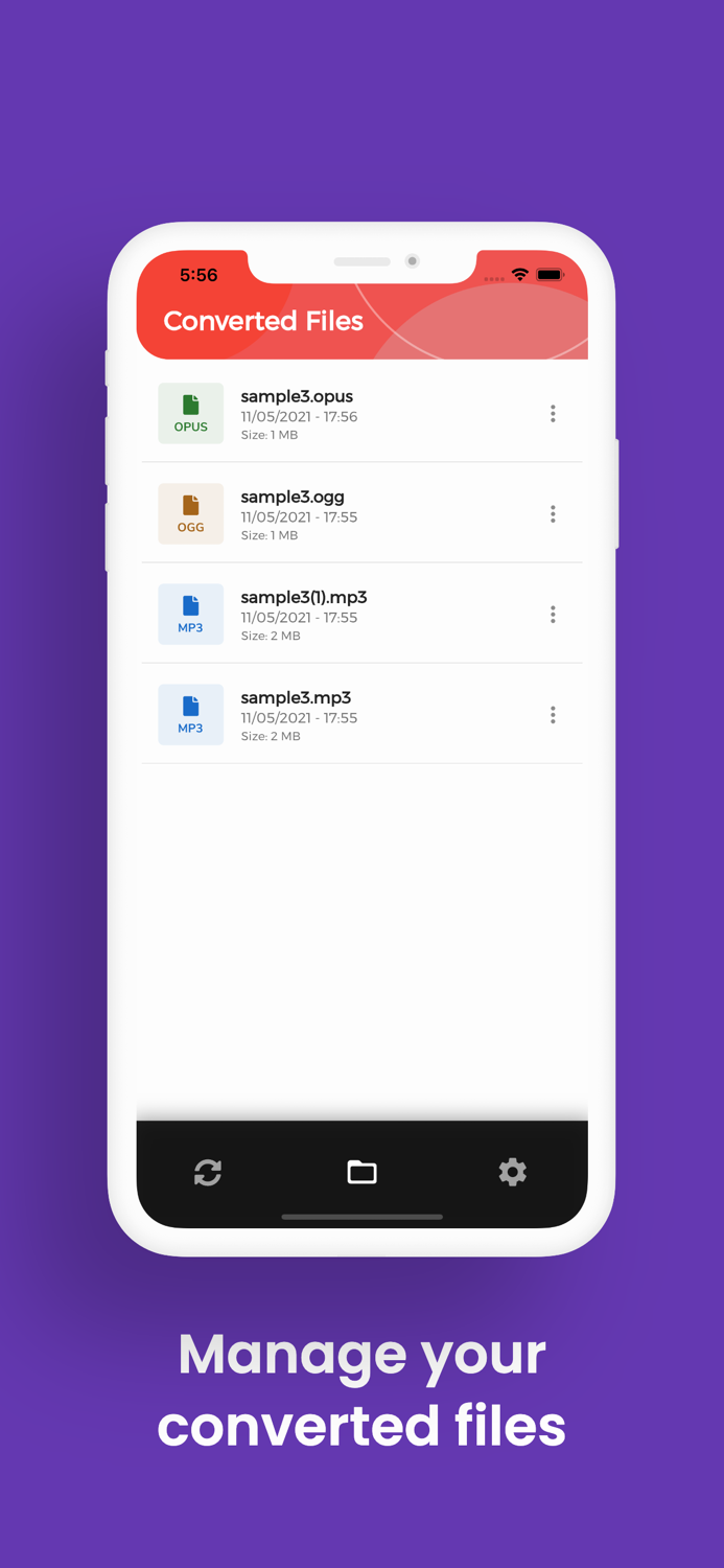 AAC Converter AAC to MP3
