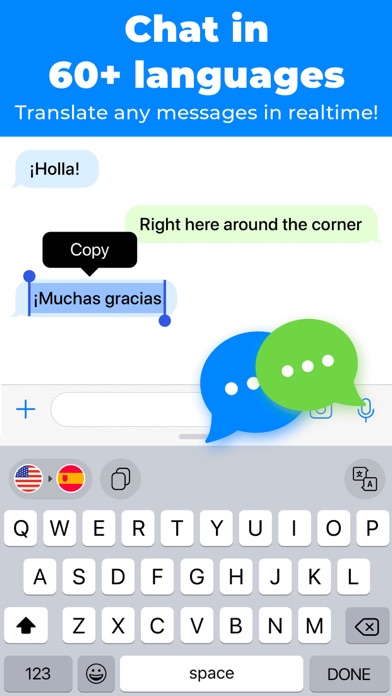 OkTalk Keyboard Translator Screenshot