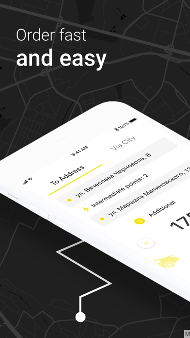 Taxi 620 - online taxi order Screenshot