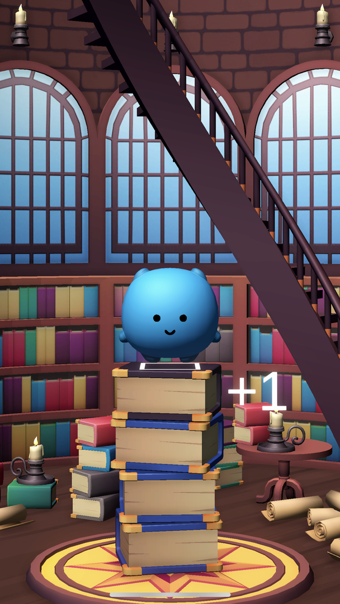 Bloo Jump - Game for bookworms