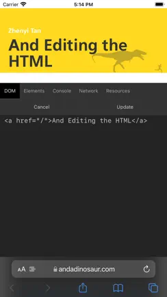Web Inspector iPhone image 2