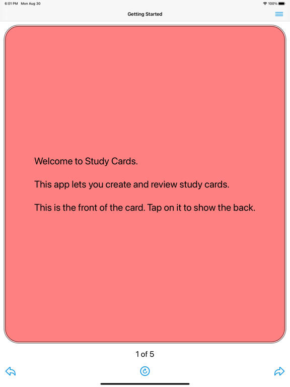Screenshot #4 pour Study Cards App