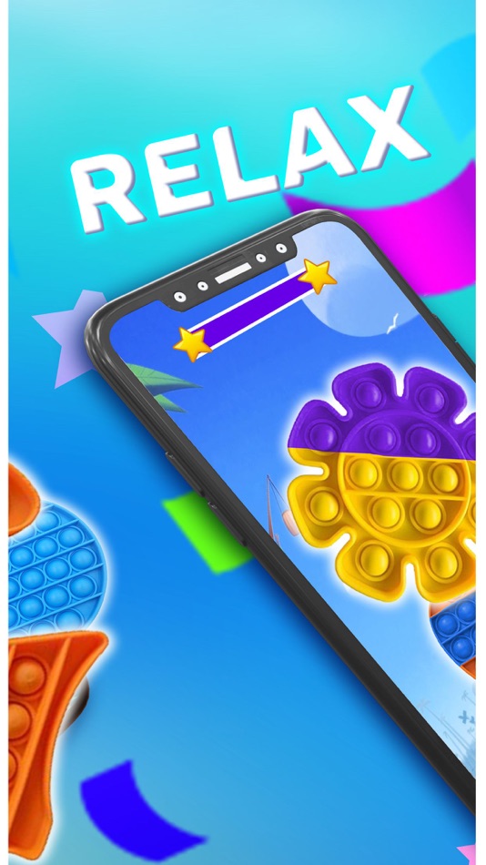 #2. Fidget Master 3D: Pop & Match (iOS) Podle: Muhammad Farhan