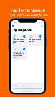 tap to speech iphone screenshot 3