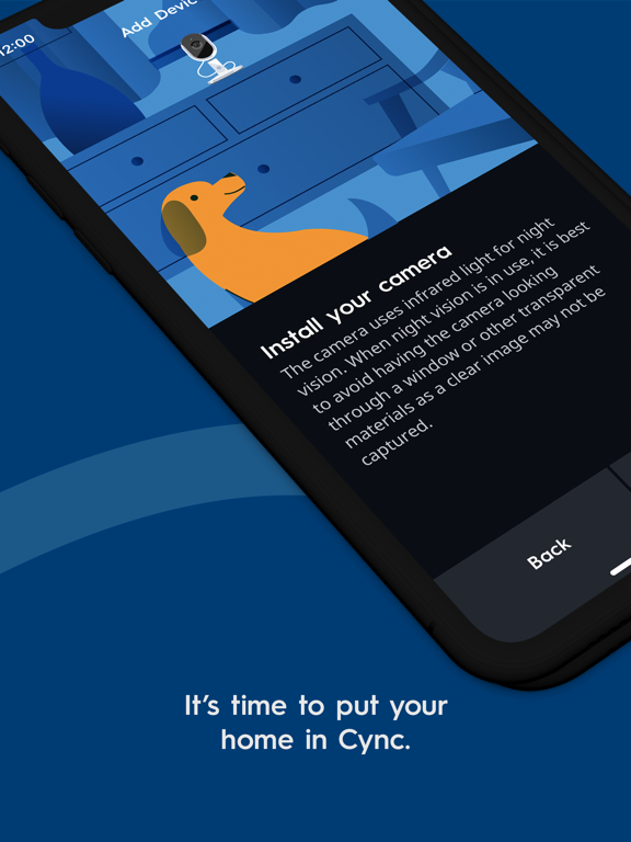 Cync (the new name of C by GE) iPad screenshot 4 - Lifestyle app