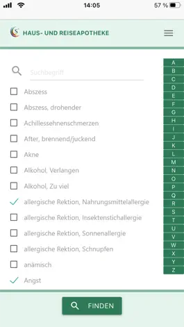 Game screenshot Homöopathie Reiseapotheke apk
