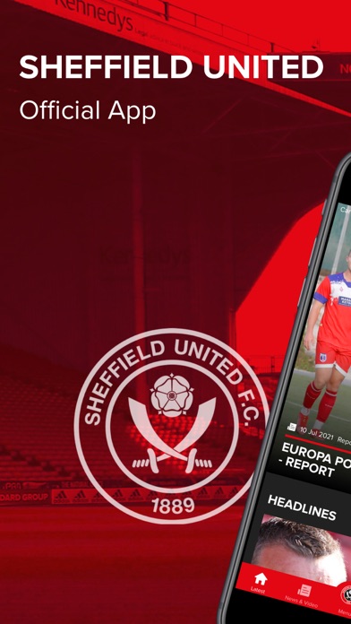 Sheffield United Official App Screenshot