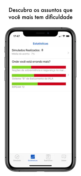 Game screenshot Simulados Motonauta e Arrais hack