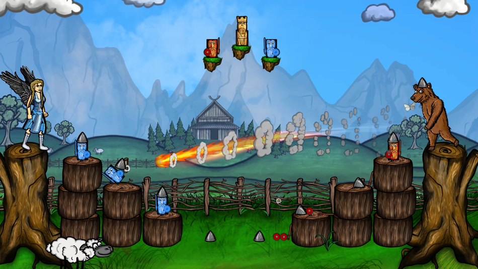 #7. Viking Trickshot (iOS) 由: Doodad Games