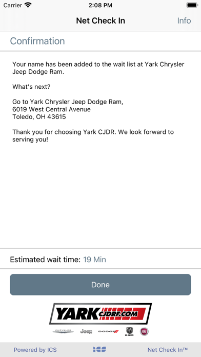 Yark Chrysler Jeep Dodge Ram Screenshot