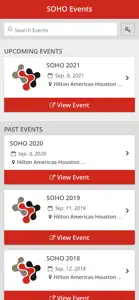 SOHO Annual Meetings screenshot #1 for iPhone