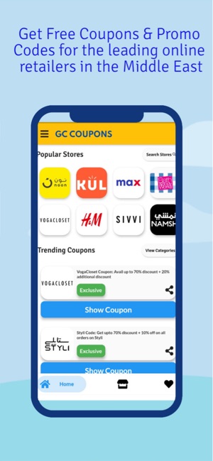 GC Coupons on the App Store