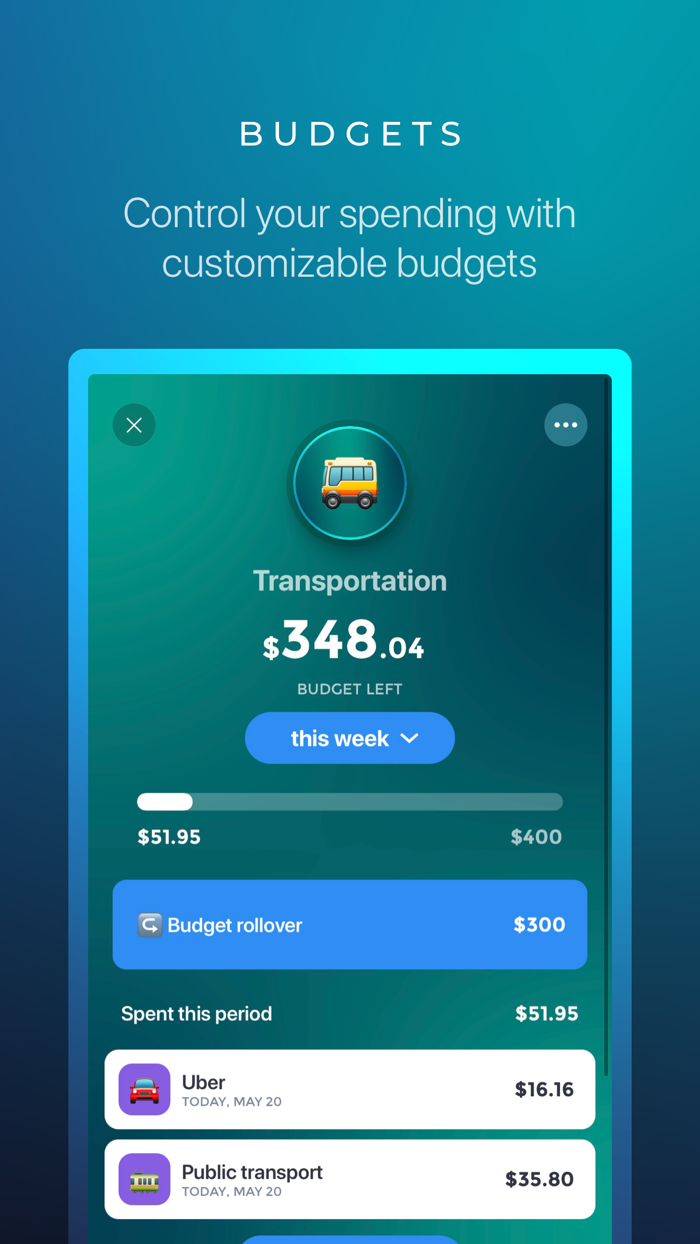 Fold - Savings Budget Tracker