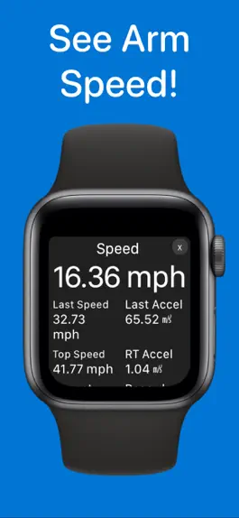Game screenshot Arm Speed Analyzer for Watch mod apk