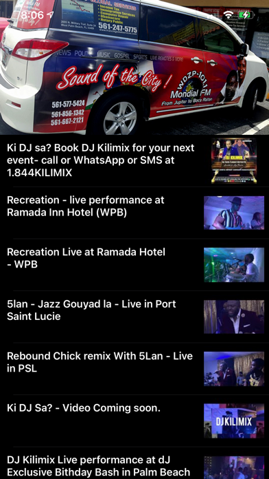 Radio Mondiale 101.1 FM Screenshot