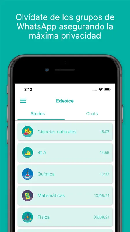 Edvoice - Comunicación escolar screenshot 7 of 7