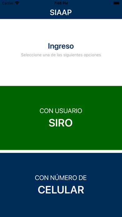SIAAP Screenshot