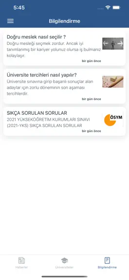 Game screenshot Bilfen Rehberlik apk